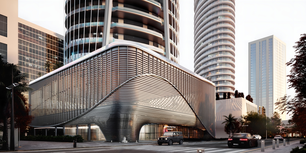 Burj khalifa view 2 bedroom apartments for sale in Binghatti Mercedes-Benz Downtown Dubai