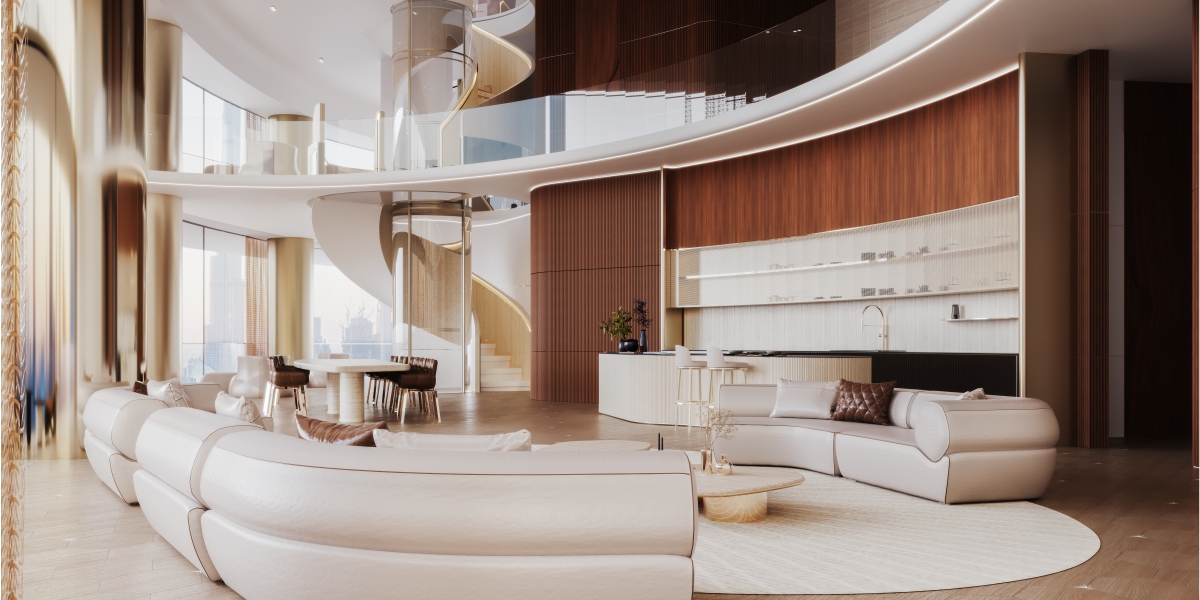 Burj khalifa view investment 2 bedroom apartments for sale in Binghatti Mercedes-Benz Downtown Dubai - Image 2