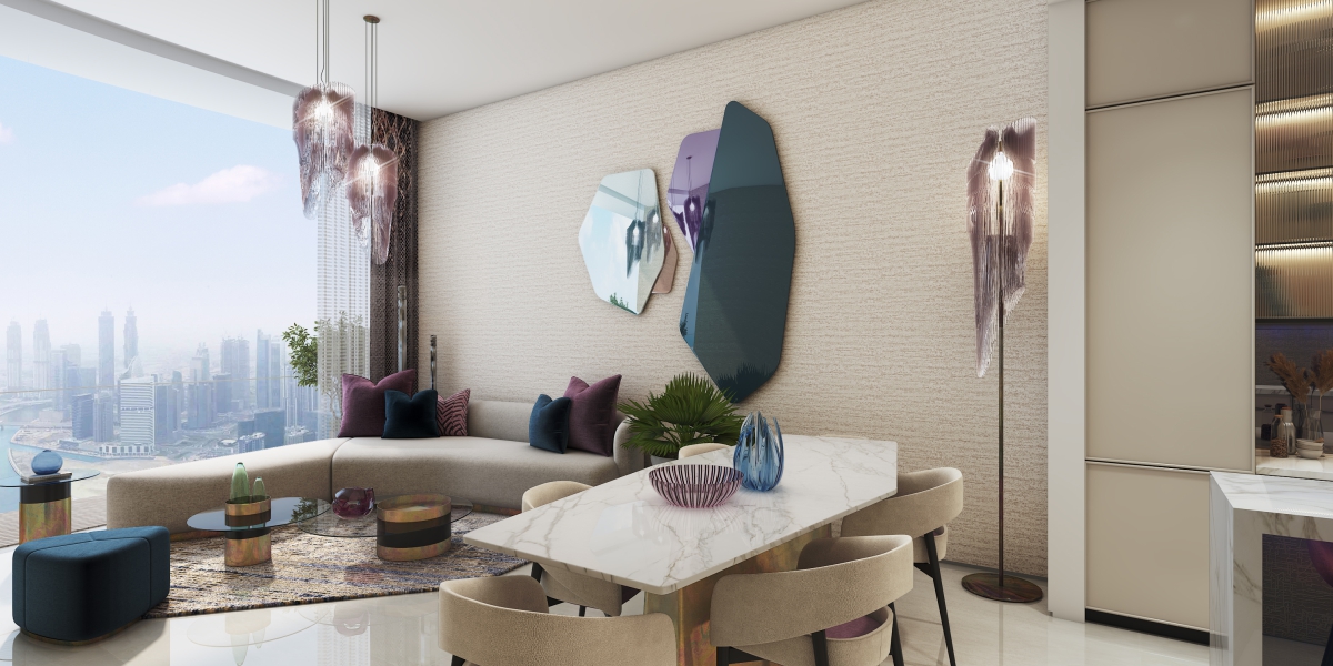 Offplan 4 bedroom apartments for sale in Damac Altitude Business Bay Dubai - Image 1