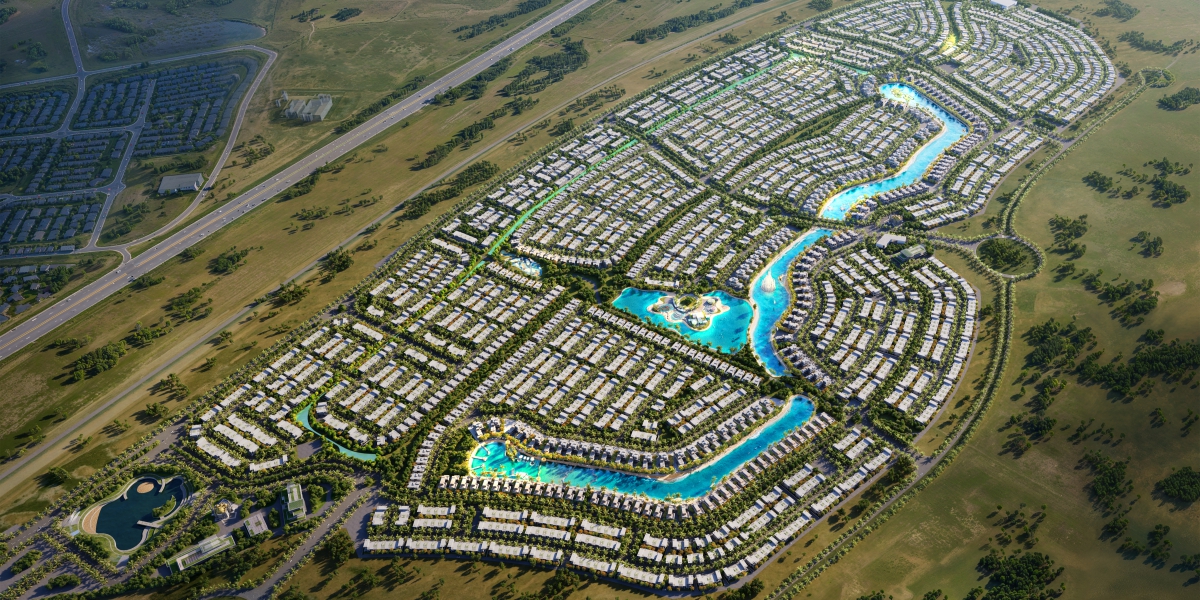 4 bedroom townhouse for sale in Damac Island Dubai Land - Image 1
