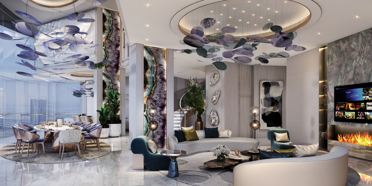 Canal view offplan 4 bedroom apartments for sale in Damac Altitude Business Bay Dubai - Image 3