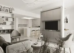 Al Mahra Residence : un appartement et un commerce à Masdar City — photo 7