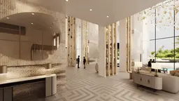 Cavalli Casa Tower in Dubai Media City: landscaped gardens — image 9
