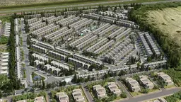 Reportage Hills in Damac Lagoons: landscaped gardens — image 2
