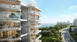 Dreamlife Residence in Dubai Islands: sculpted architecture — image 1