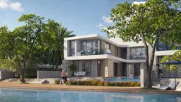 Siniya Island Villas Phase 2 في جزيرة السينية: التشطيبات الطبيعية — صورة 12