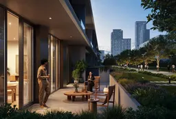 Altan in Green Gate at Dubai Creek Harbour: rooftop spaces — image 3