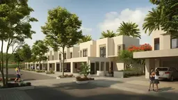 Noor Townhouses في تاون سكوير: ملاعب رياضية — صورة 3