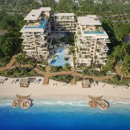 Silena Residences in Dubai Islands: metallic detailing — image 5