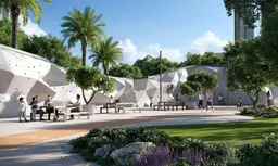 Montiva by Vida in Green Gate at Dubai Creek Harbour: sports courts — image 7
