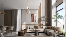 The District in Reem Island: expansive glazing — image 11