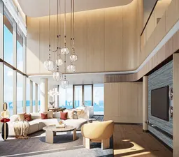 W Hotel & Residences في جزيرة المرجان: الهندسة المعمارية المنحوتة — صورة 6
