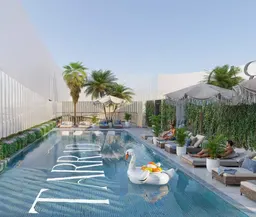 Celesto Tower 4 in Dubailand Residence Complex: rooftop spaces — image 9