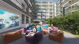 Olivia Residences in Dubai Investment Park: cinema amenities — image 11