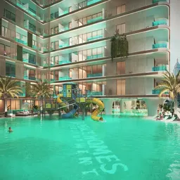 Peace Lagoons 2 in Dubailand Residence Complex: outdoor cinema — image 7