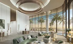Al Danah Bay Residential Tower in Al Marjan Island: expansive glazing — image 4