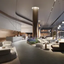 Iconic Tower in Dubai Internet City: natural finishes — image 11