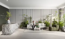 EVERGR1N House in Jumeirah Garden City: yoga spaces — image 3