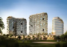 Damac District Tower B in Damac Hills: sports courts — image 11