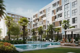 Hillside Residences 3. Building B in Wasl Gate: natural finishes — image 9