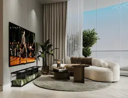 DAMAC «Canal Crown» في الخليج التجاري: مساحات على السطح — صورة 5