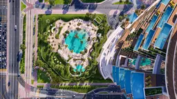 Cavalli Casa Tower in Dubai Media City: landscaped gardens — image 10