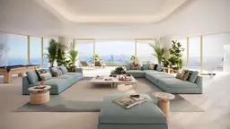 4-bedroom penthouses in Palm Jumeirah · Sports courts · 9,297 sq ft — image 4