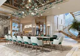 DAMAC «Bay by Cavalli» in Dubai Harbour: landscaped gardens — image 9