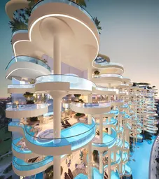 DAMAC «Couture By Cavalli» في حديقة الصفا: مساحات على السطح — صورة 4