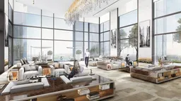 Annual letting: 1-bedroom apartments in JLT · Rooftop spaces · 876–1,037 sq ft — image 11