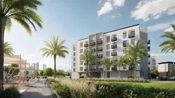 Mesk Residences in Maryam Island: expansive glazing — image 5