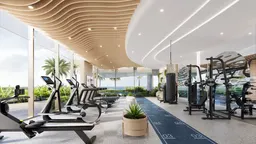 Sunset Bay 5 in Dubai Islands: sports courts — image 11