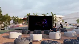 Samana Park Meadows في مجمع دبي لاند السكني: مرافق سينما — صورة 5