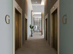 Peninsula Two in Business Bay: landscaped gardens — image 5