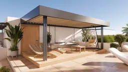 The Bliss in Dubailand Residence Complex: rooftop spaces — image 5