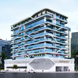 Mackerel Tower in Dubai Islands: landscaped gardens — image 1