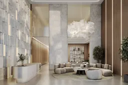 Esme Beach Residences in Dubai Islands: sculpted architecture — image 11
