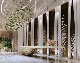 DAMAC «Bay 2 by Cavalli» in Dubai Harbour: yoga spaces — image 4