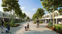Noor Townhouses في تاون سكوير: ملاعب رياضية — صورة 10