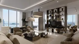 Seahaven Tower B in Dubai Harbour: yoga spaces — image 12