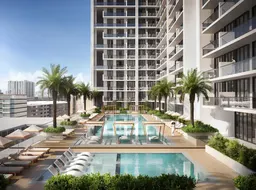 Binghatti Amberhall in JVC: yoga spaces — image 7