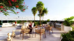 Celesto Tower 2 in Dubailand Residence Complex: sports courts — image 9