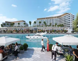 Pearlside Marina Residences في جزيرة السينية: حدائق منسّقة — صورة 10