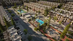 Reportage Hills in Damac Lagoons: landscaped gardens — image 11