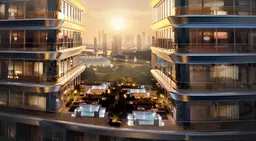 Binghatti Sky Terraces in Dubai Motor City: sports courts — image 6