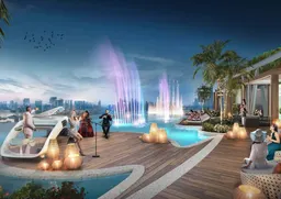 DAMAC «Bay by Cavalli» in Dubai Harbour: landscaped gardens — image 4