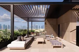 Tura Residence in Meydan (Nad Al Sheba 1): marble detailing — image 11