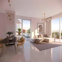Beach Oasis في مدينة دبي للاستوديوهات: حدائق منسّقة — صورة 5