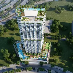 Cove Living Residence in Dubailand Residence Complex: landscaped gardens — image 6