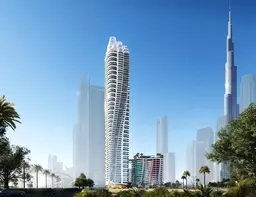 DAMAC «Volta Tower» في وسط مدينة دبي: واجهات زجاجية واسعة — صورة 1